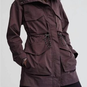 Varley Bryce Parka Women’s Dark Plum Utility Jacket